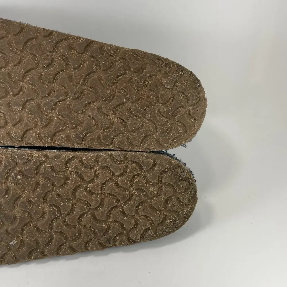 Birkenstock Zermatt Premium Textile Blue Slippers Mens Size 46 US 13 Clogs Mules
